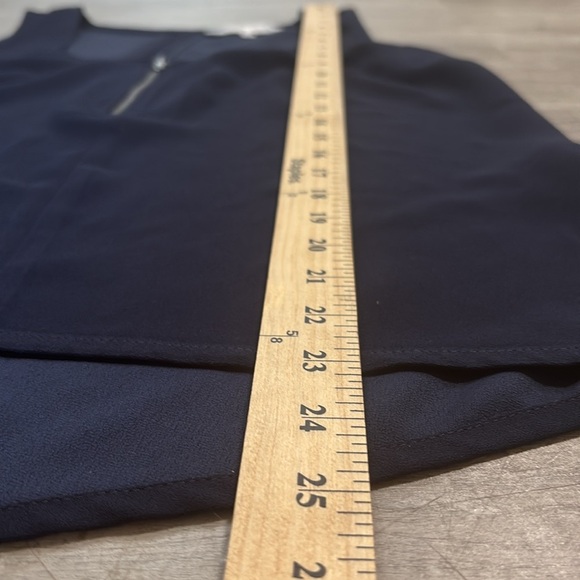 Trina Turk Banning Sleeveless Tank Top ZIP front size M - Picture 5 of 7